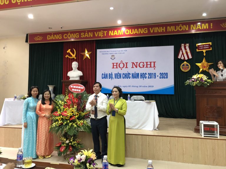 HỘI NGHỊ CÁN BỘ, CÔNG CHỨC, VIÊN CHỨC TRƯỜNG THPT CHU VĂN AN NĂM HỌC 2019 – 2020