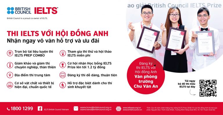 THI IELTS VỚI HỘI ĐỒNG ANH