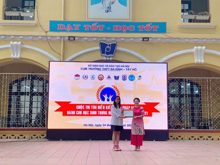 CUỘC THI “TÌM HIỂU KIẾN THỨC PHÁP LUẬT DÀNH CHO HỌC SINH TRUNG HỌC PHỔ THÔNG” NĂM 2021