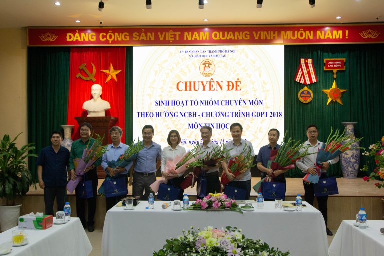 CHUYÊN ĐỀ SINH HOẠT TỔ NHÓM CHUYÊN MÔN THEO HƯỚNG NGHIÊN CỨU BÀI HỌC – CHƯƠNG TRÌNH GIÁO DỤC PHỔ THÔNG 2018 – MÔN TIN HỌC