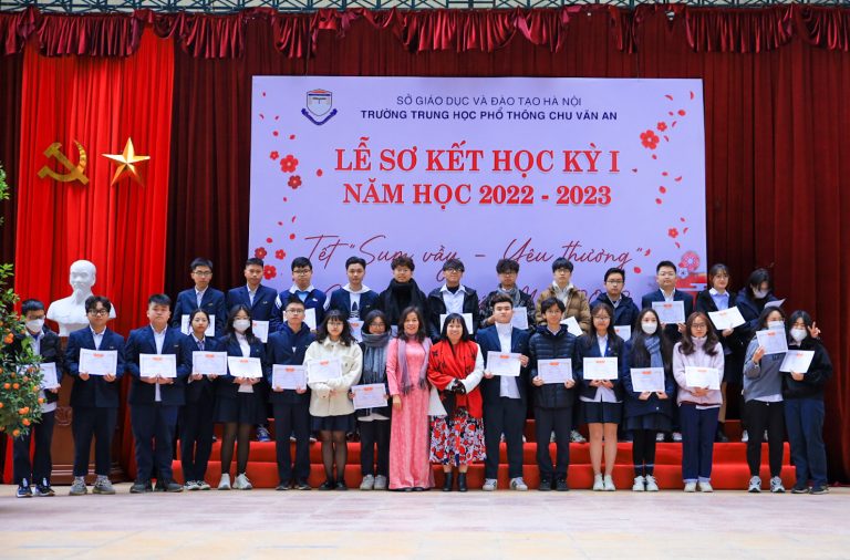 LỄ SƠ KẾT HỌC KỲ I NĂM HỌC 2022 – 2023 VÀ CHƯƠNG TRÌNH “TẾT SUM VẦY – YÊU THƯƠNG”, CHÀO ĐÓN NĂM MỚI QUÝ MÃO 2023.