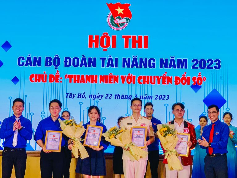 HỘI THI CÁN BỘ ĐOÀN TÀI NĂNG QUẬN TÂY HỒ NĂM 2023