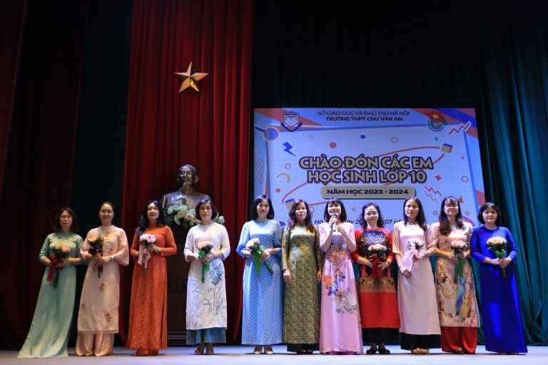 TRƯỜNG THPT CHU VĂN AN HÂN HOAN CHÀO ĐÓN CÁC EM HỌC SINH LỚP 10 – NĂM HỌC 2023 – 2024